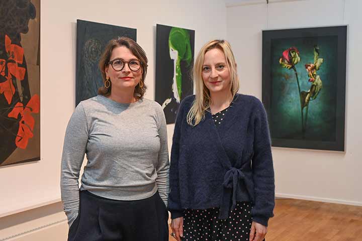 Werk aus der Ausstellung Nebensonnen von Simone Hamann und Ulla Reiter (Bild 12)
