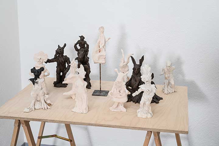 Werk aus der Ausstellung Nebensonnen von Simone Hamann und Ulla Reiter (Bild 15)