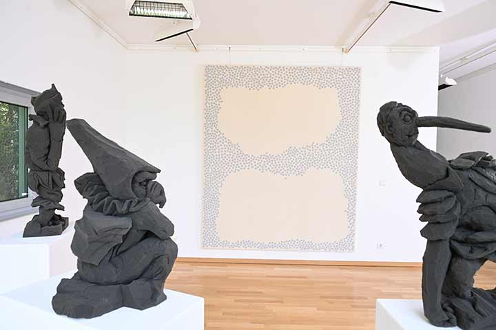 Impression aus der Ausstellung Nebensonnen im Kunstverein Coburg (Bild 3)