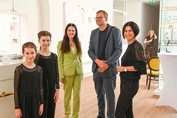 Impression aus der Ausstellung der Sommerakademie im Kunstverein Coburg (Bild 1)