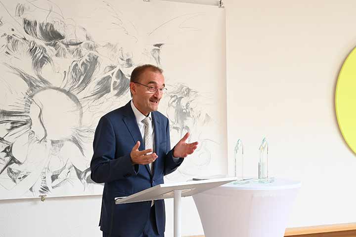Impression aus der Ausstellung der Sommerakademie im Kunstverein Coburg (Bild 3)