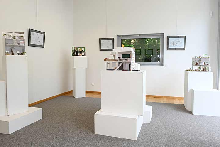 Architekturmodell aus der Ausstellung Junge Architektur-Visionen