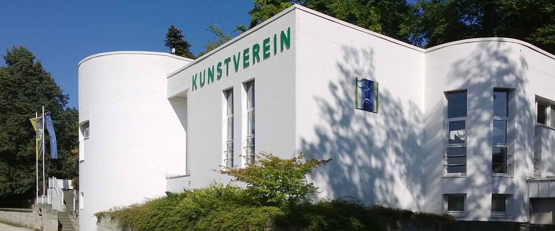 Außenansicht des Ausstellungsgebäudes des Kunstvereins Coburg
